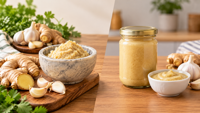 Ginger Garlic Paste: Homemade vs. Store-Bought