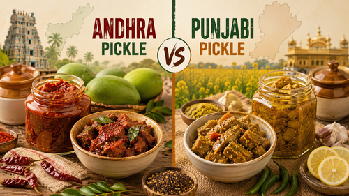 Andhra Pickle vs Punjabi Pickle