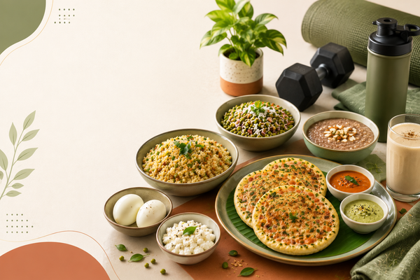 High Protein Indian Breakfast Ideas for Gym-Goers, Andhra Style