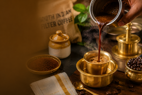 South Indian Filter Coffee Decoction Making: A Step-by-Step Guide