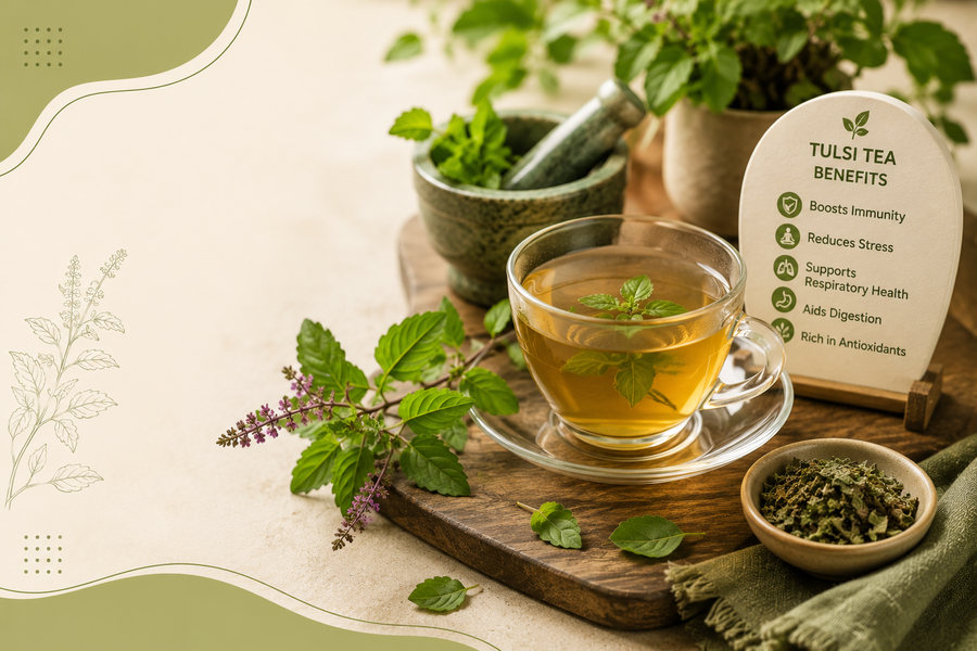 Tulsi Tea Benefits: Why This Ayurvedic Staple Belongs in Your Routine