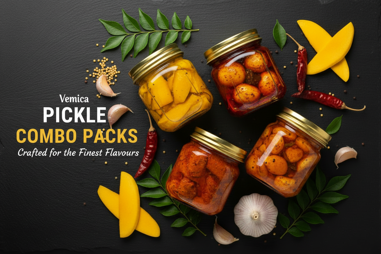 Vemica Pickle Combo Packs Banner