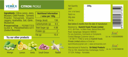 Citron Pickle back side