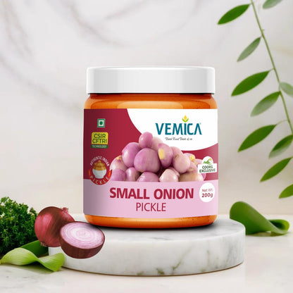 Pickle Lovers Trio – Small Onion Pickle, Lemon Pickle, Mixed Veg Pickle (3 x 200g)