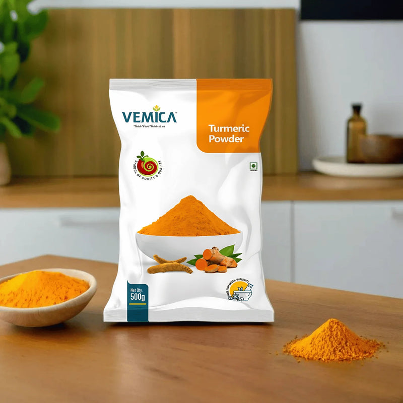 Everyday Kitchen Basics Combo – Chilli Powder, Coriander Powder, Turmeric Powder (3 x 500g)