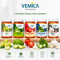 Vemica Spicy Pickle Combo (5 Pickles) | Traditional Indian Pickles