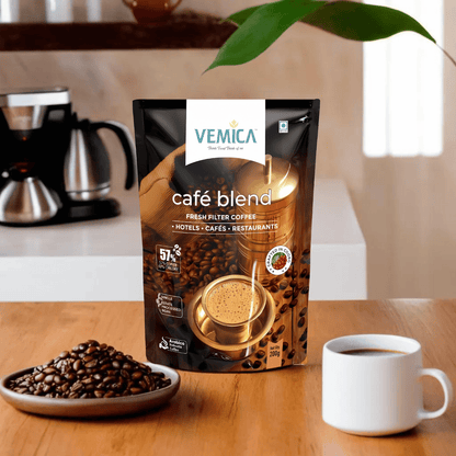 Healthy Morning Combo – Café Blend Coffee 200g, Honey, Coriander Powder & Turmeric Powder (3 x 100g)