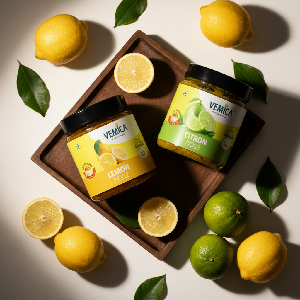 Classic Pickle Duo – Lemon & Citron