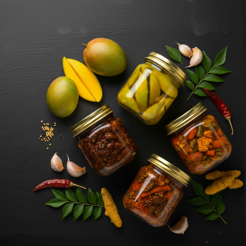 Curd Rice with Lime Pickle