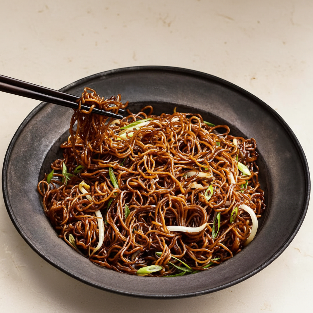 Dark Soy Noodles