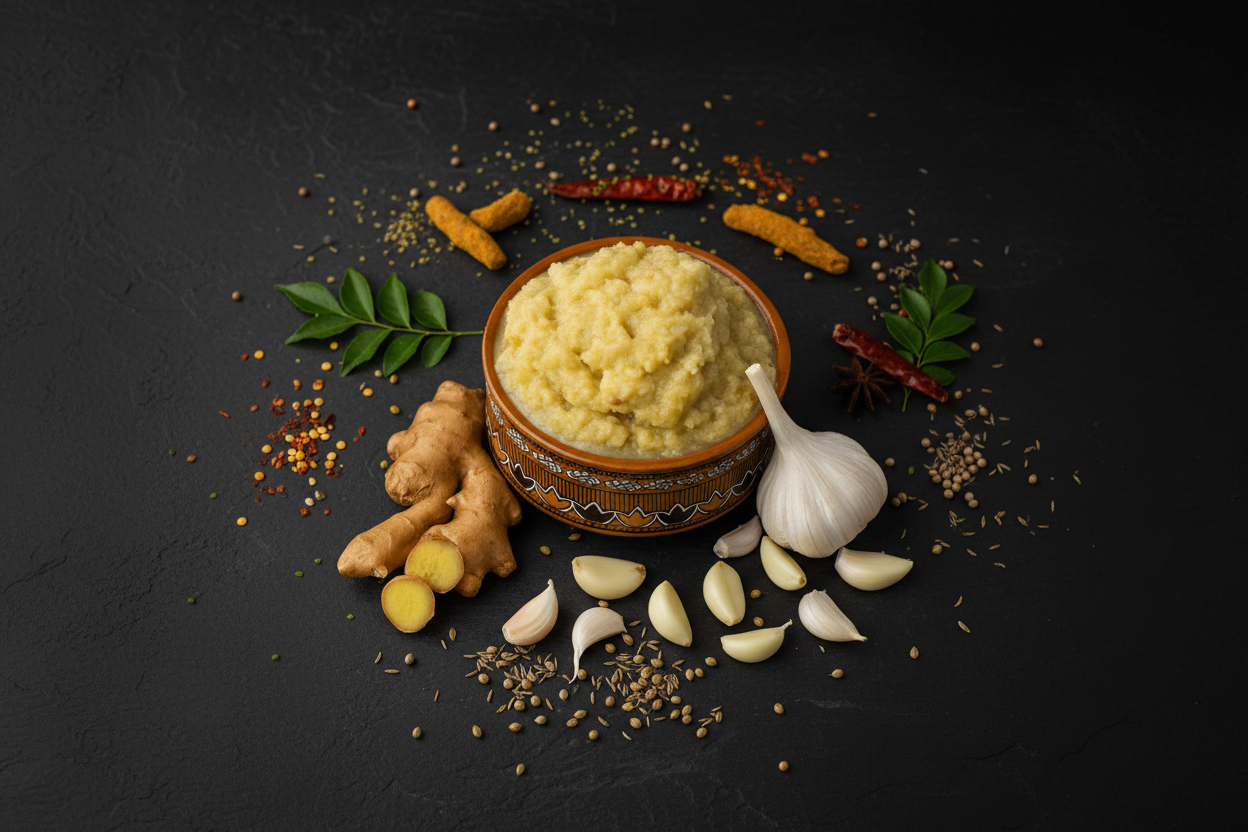 Ginger Garlic Paste - No Text