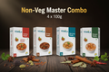 Non-Veg Master Combo – Chicken, Mutton, Fish Curry & Biryani Masala 4 x 100g