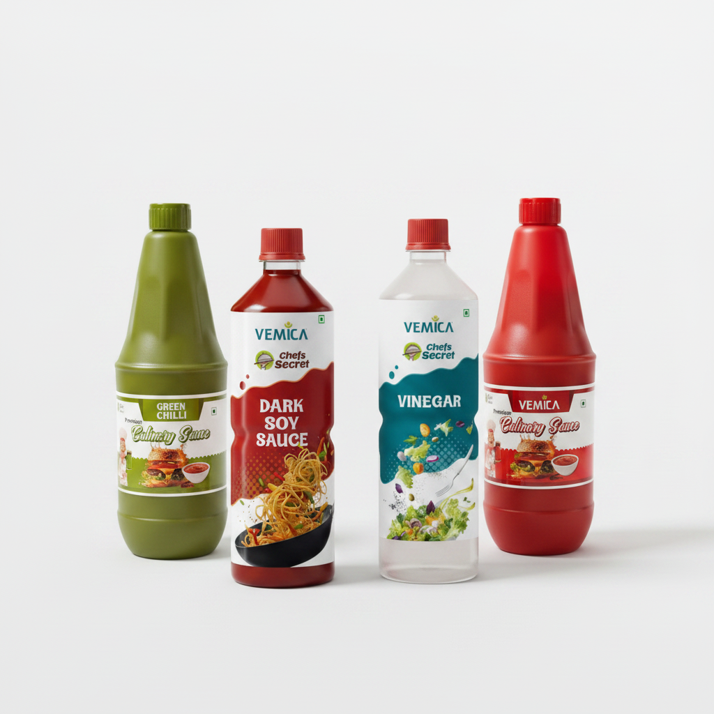 Vemica Complete Sauces & Vinegar Combo