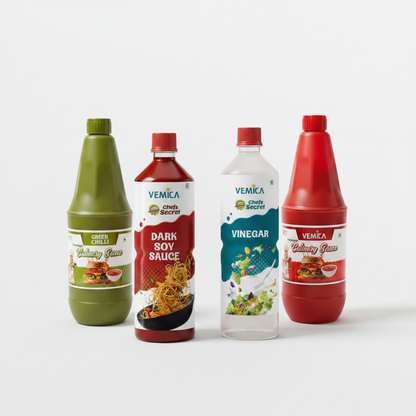 Vemica Complete Sauces & Vinegar Combo