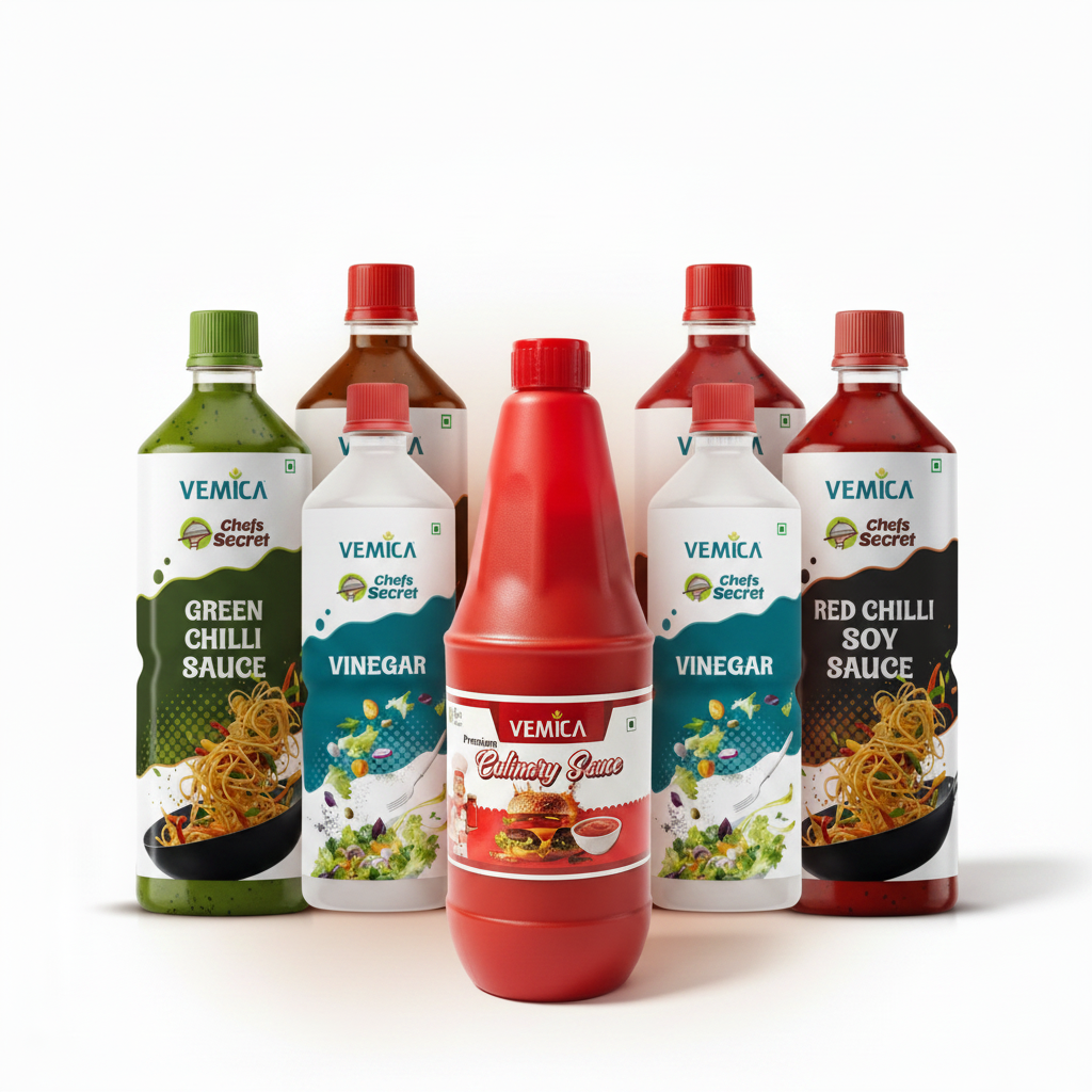 Vemica Complete Sauces & Vinegar Combo — Editorial