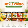 Assorted Regional Pickles Combo Pack – Lemon, Garlic, Gongura, Tomato & Mixed Veg Pickle (5 × 200g Each)