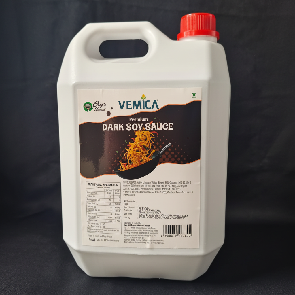 Vemica Dark Soy Sauce - Left 3/4