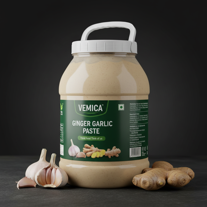 Vemica Ginger Garlic Paste - Left 3/4