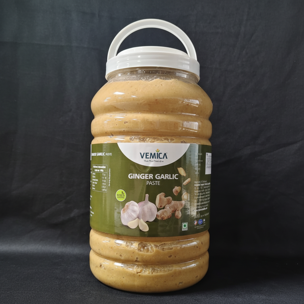 Vemica Ginger Garlic Paste - Low Angle