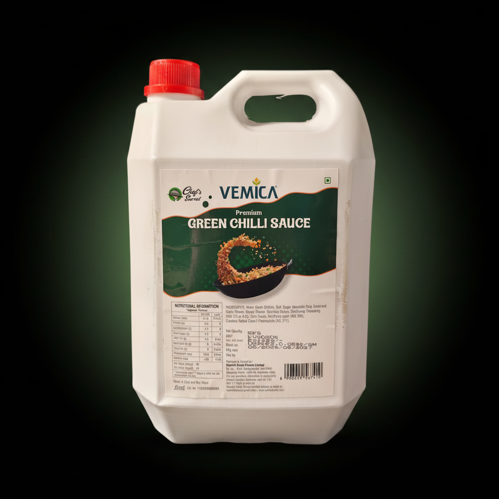 Vemica Green Chilli Sauce - Featured
