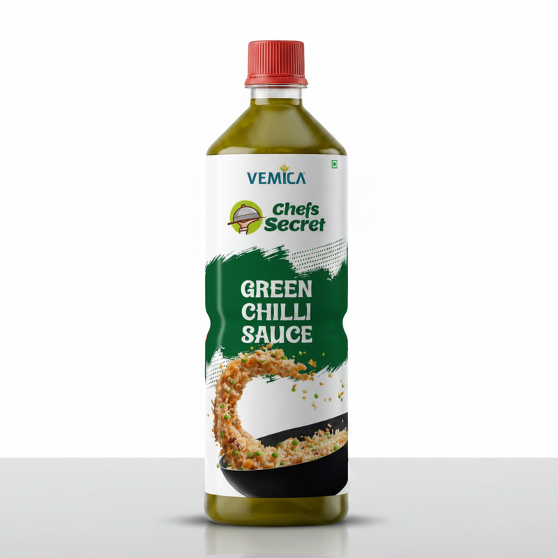 Vemica Green Chilli Sauce Featured