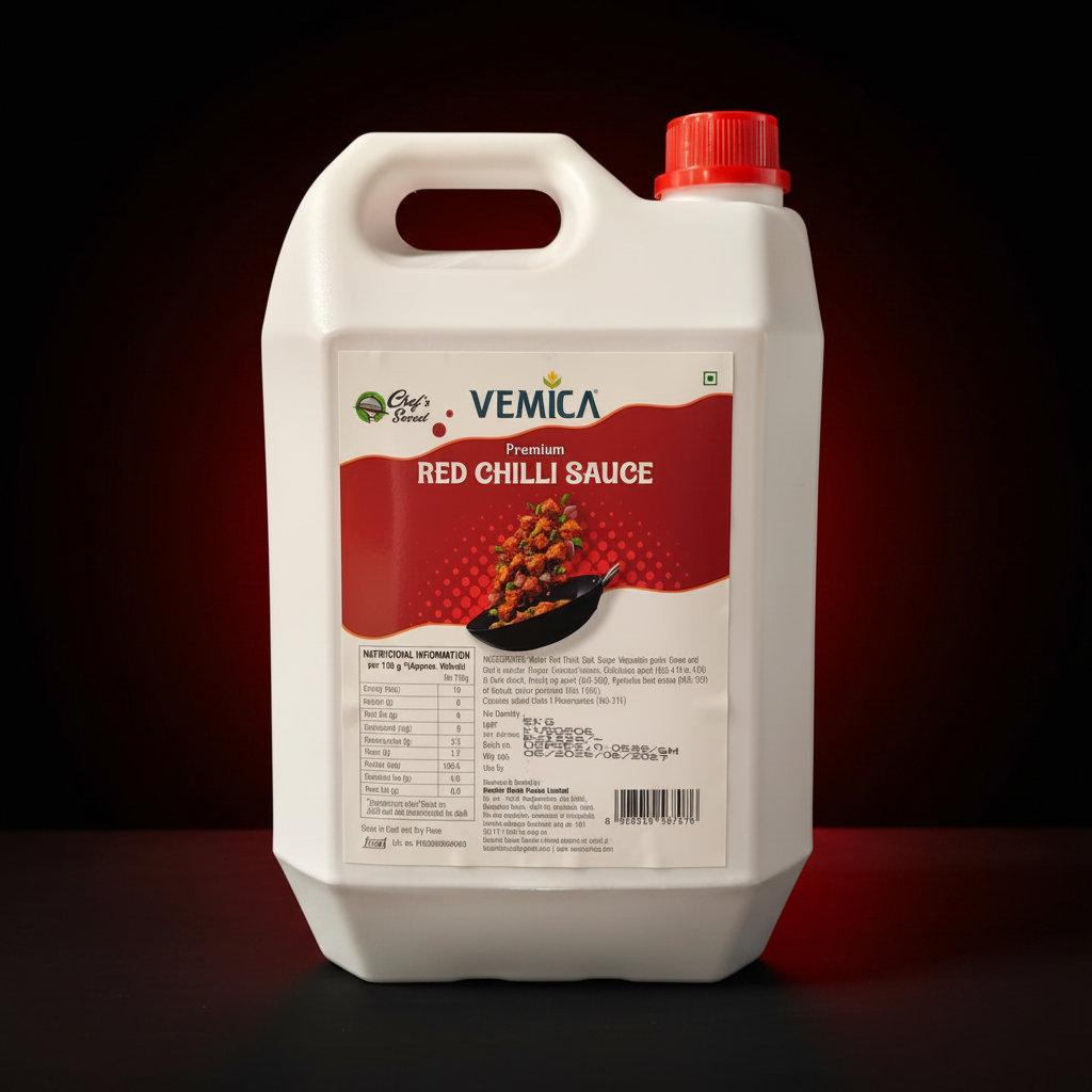 Vemica Red Chilli Sauce - Featured