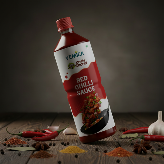 Vemica Red Chilli Sauce Lifestyle