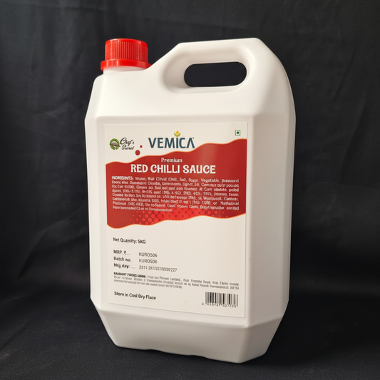 Vemica Red Chilli Sauce - Rear