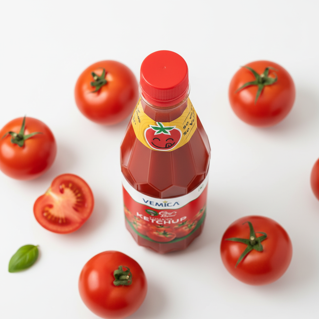 Vemica Tomato Ketchup - Top Down